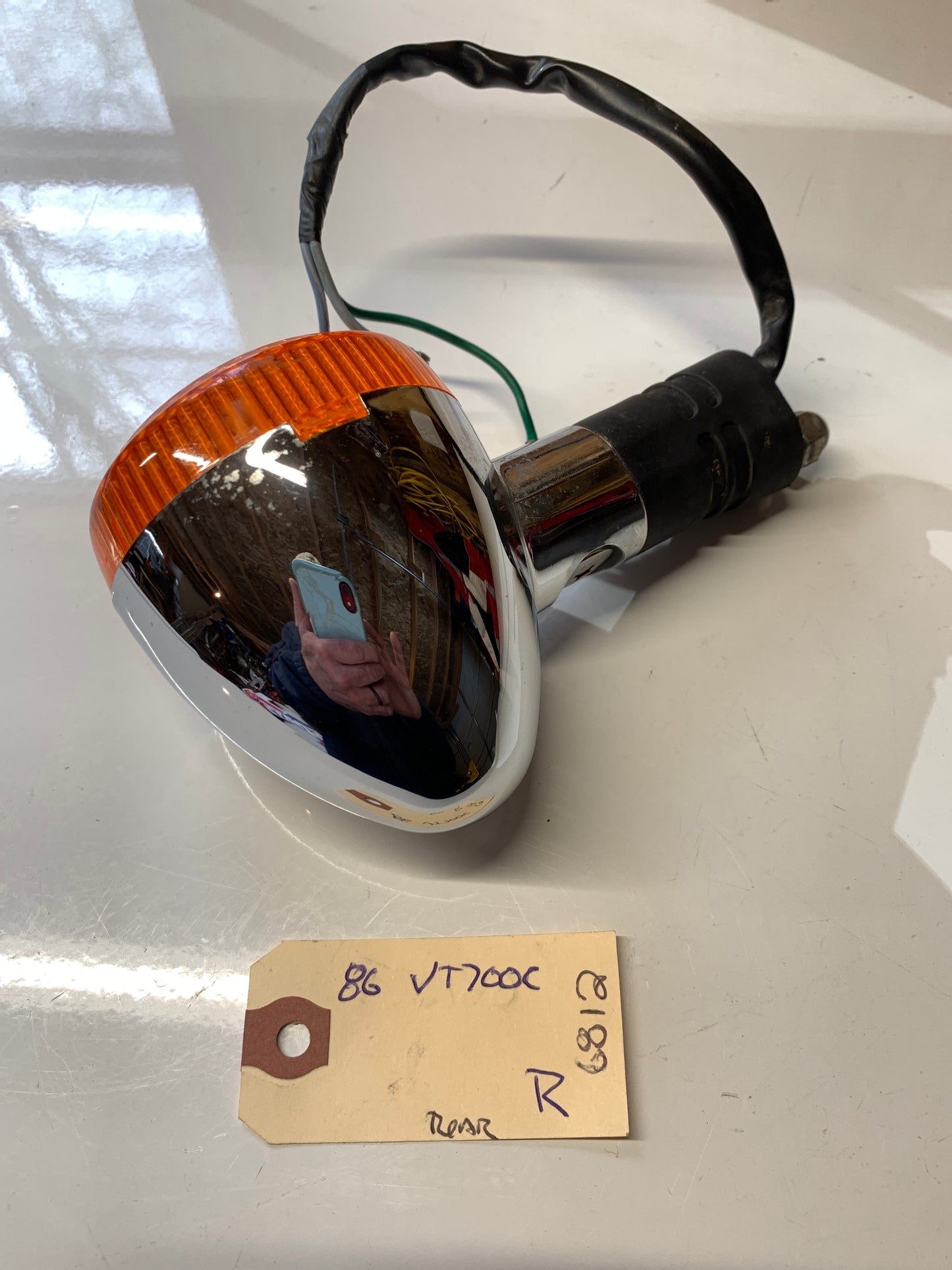 1986 Honda VT700 Shadow 86 87 88 Rear Turn Signal Right