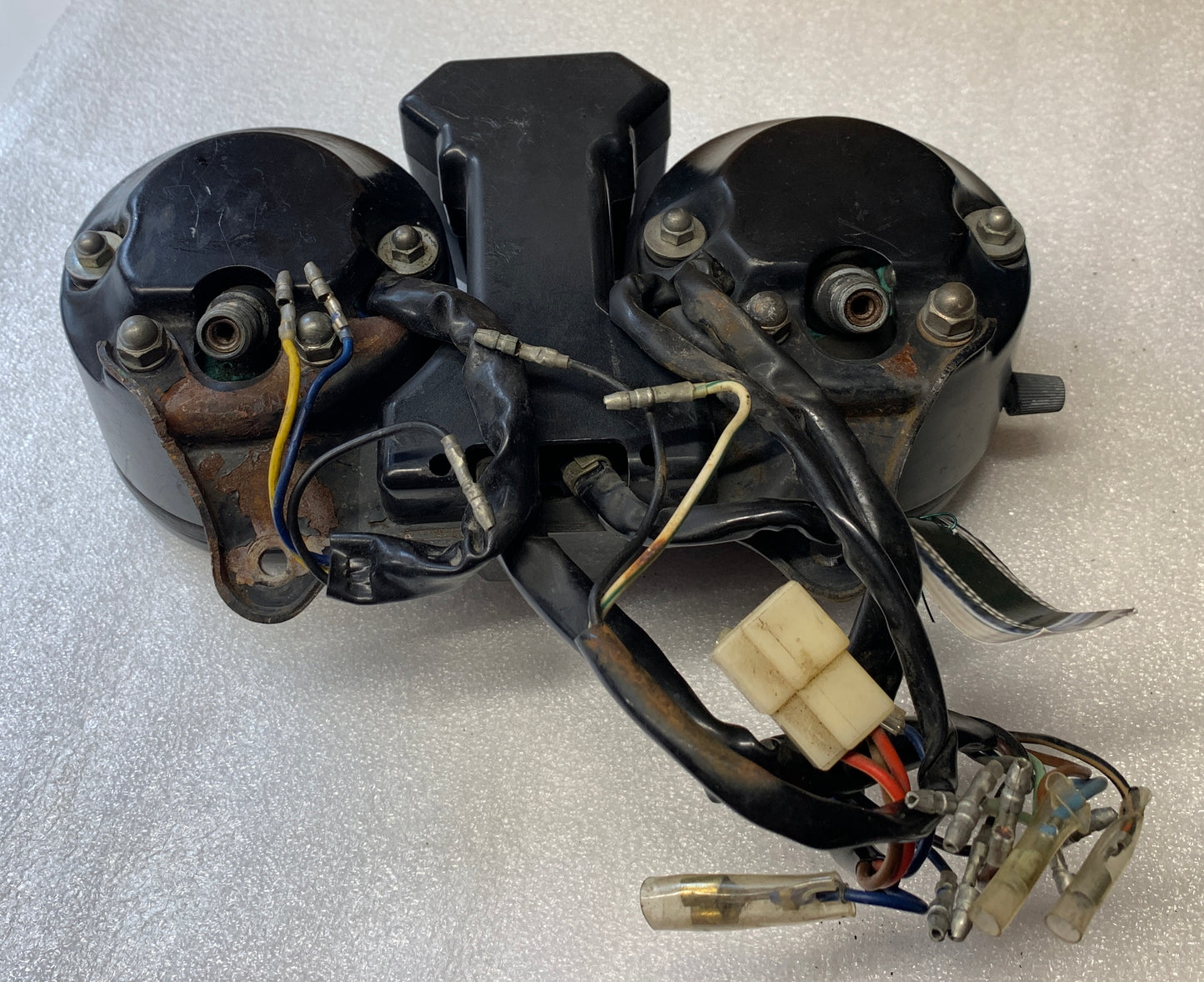 1977 Yamaha XS750 Gauge Cluster Speedometer Tachometer 77