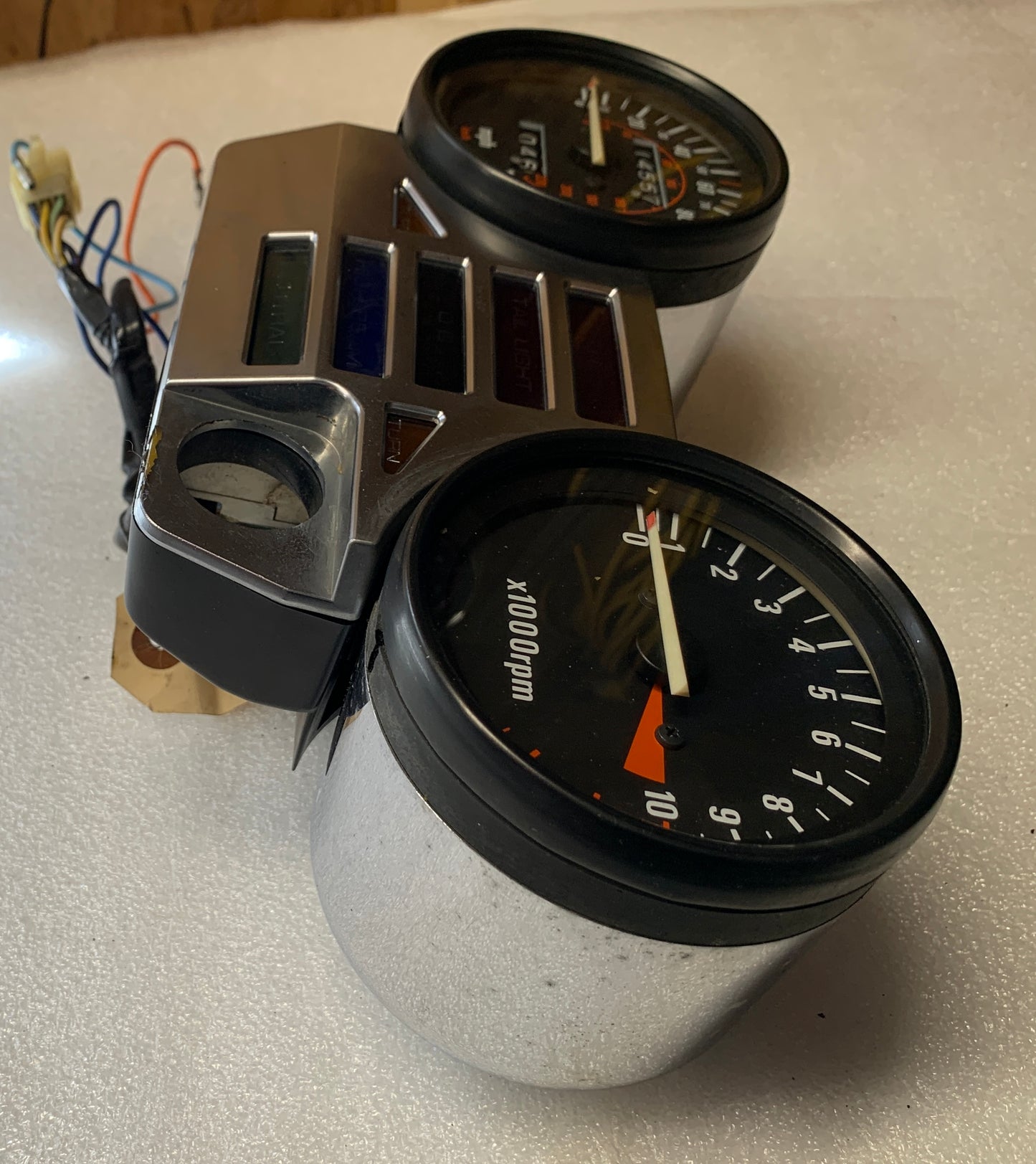 1983 Honda CB550 Nighthawk GAUGE CLUSTER GAUGES SPEEDOMETER TACHOMETER 83