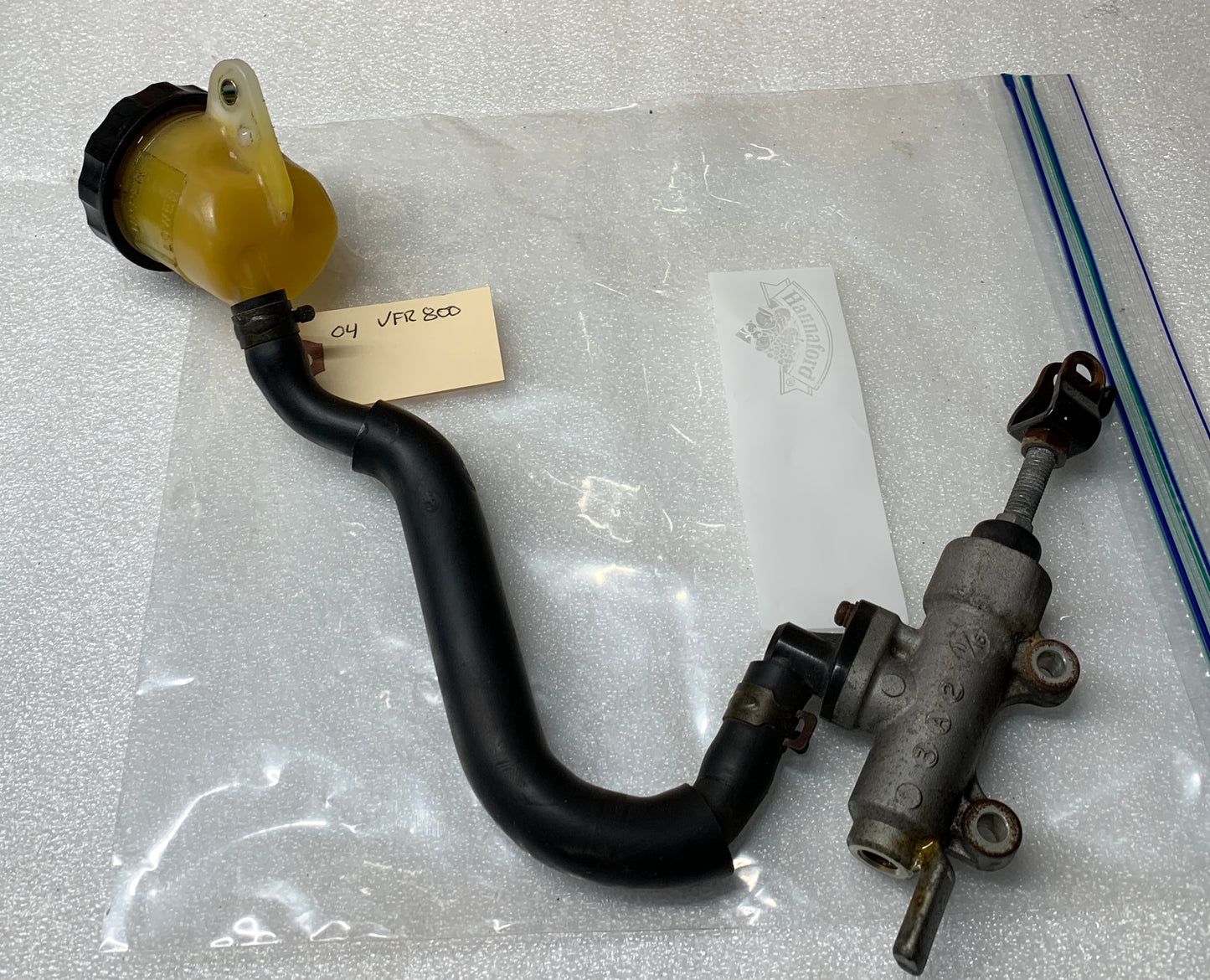 2004 Honda VFR800 Inerceptor Rear Brake Master Cylinder 02 03 04 05 06