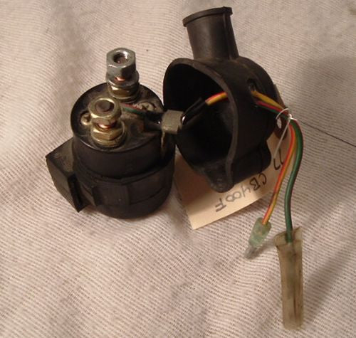 1977 Honda CB400 Super Sport solenoid switch STARTER MAGNETIC