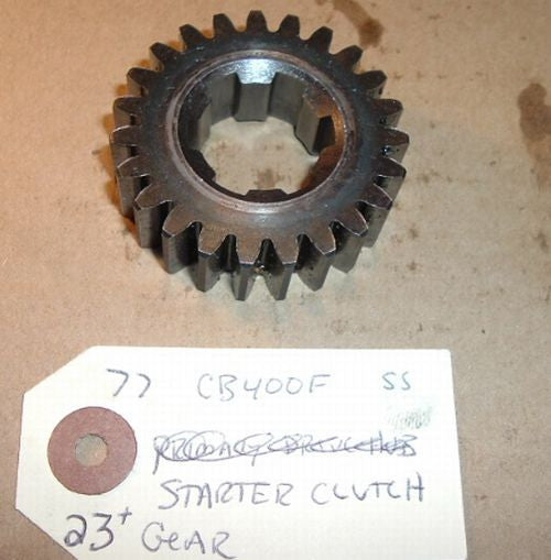 1977 Honda CB400 Super Sport TRANSMISSION GEAR SECONDARY DRIVE (23 teeth)
