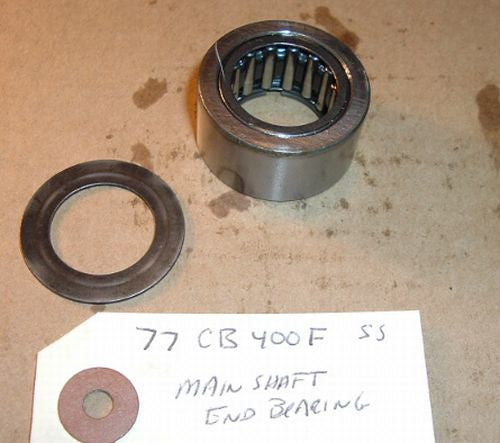 1977 Honda CB400 Super Sport MAIN SHAFT END BEARING w housing