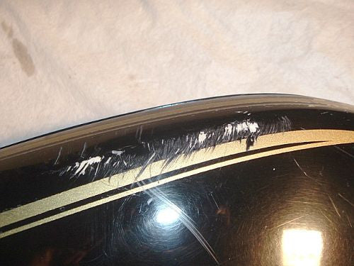 1978 Honda GL1000 Goldwing SIDE SHELTER PLASTIC GAS TANK FACADE - LEFT SIDE