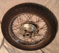 1977 Honda CB400 Super Sport  18" REAR WHEEL