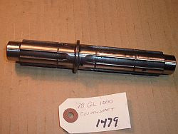 1978 Honda GL1000 Goldwing TRANSMISSION COUNTER SHAFT