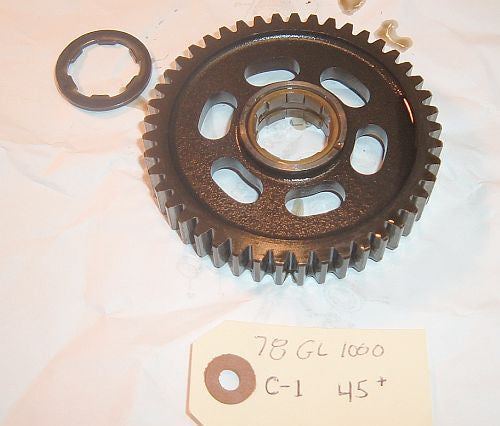 1978 Honda GL1000 Goldwing TRANSMISSION GEAR 1st COUNTERSHAFT COUNTER SHAFT GEAR 45 TOOTH