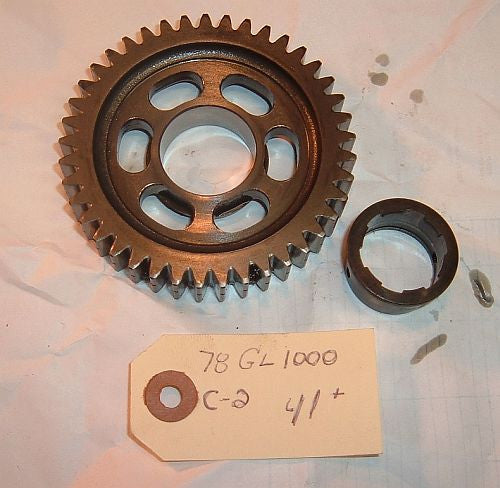 1978 Honda GL1000 Goldwing TRANSMISSION 2nd COUNTERSHAFT GEAR 41 TOOTH