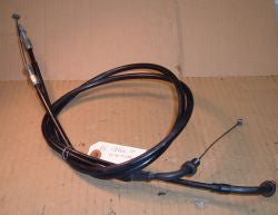 1985 Honda CB650 Nighthawk THROTTLE CABLE PAIR A and B