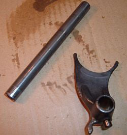 1985 Honda CB650 NIGHTHAWK TRANSMISSION SHIFT FORK UPPER SIDE