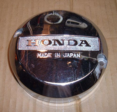 1982 Honda CB650 Nighthawk LEFT SIDE COVER CHROME 82
