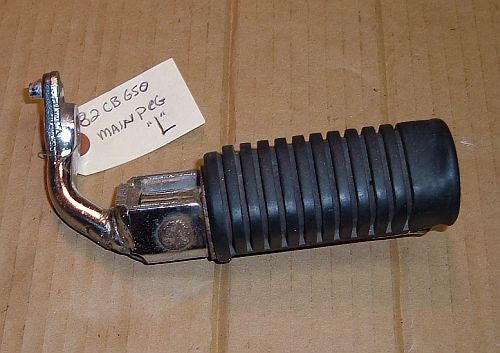1982 Honda CB650 Nighthawk FOOT PEG STEP LEFT SIDE L 82 81