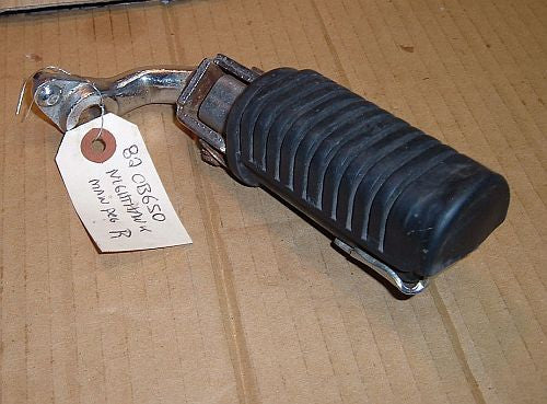 1982 Honda CB650 Nighthawk FOOT PEG STEP RIGHT SIDE 81 82