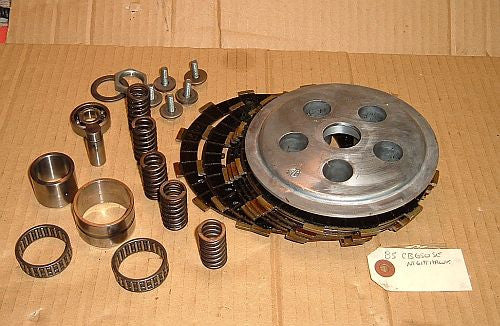 1985 Honda CB650 Nighthawk CLUTCH FACE PLATE, BUSHING, PUSHER BEARING
