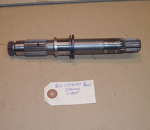 1982 Honda CB650 Nighthawk STARTER PRIMARY SHAFT