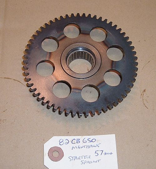 1982 Honda CB650 Nighthawk STARTER SPROCKET