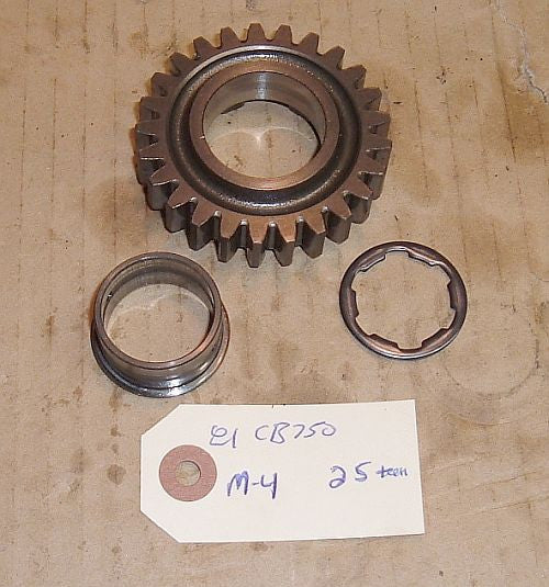1981 Honda CB750 Super Sport TRANSMISSION M-4 4th MAINSHAFT GEAR