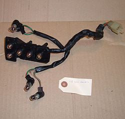 1981 Honda CB650 Custom DASH LIGHTS W HARNESS 80 81