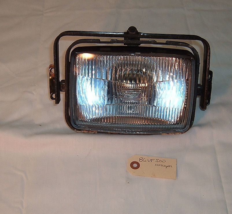 1986 Honda VF500 Headlight, Head Lamp 84 85 86