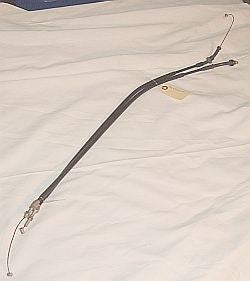 1986 Honda VF500 Interceptor THROTTLE CABLES A B
