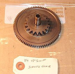 1986 Honda VF500 Interceptor STARTER GEAR