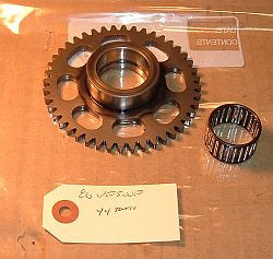 1986 Honda VF500 Interceptor STARTER GEAR W BEARING 44 TOOTH
