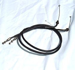 1983 Honda CB650 Nighthawk THROTTLE CABLES A and B