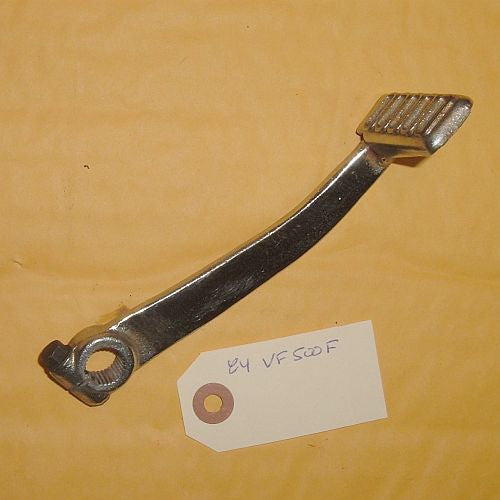 1984 Honda VF500 Interceptor Rear Brake Pedal Lever 84 85 86