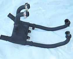 1984 VF500 Interceptor Exhaust Collector Header Pipe