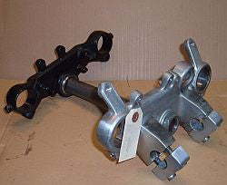1985 Honda CB650 Nighthawk TRIPLE TREE CLAMP STEERING STEM W UPPER