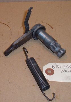 1985 Honda CB650 Nighthawk REAR SPINDLE BRAKE SPLINE 83 84 85