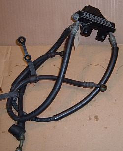 1985 Honda CB650 Nighthawk FRONT BRAKE LINES 2 WAY JOINT W HOSE