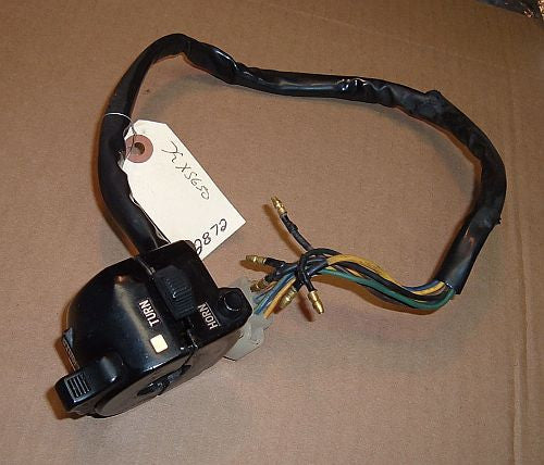 1979 Yamaha XS650 Special Left Side Bar Control Turn Signal Horn Hi Low Beam