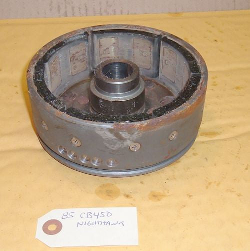 1985 Honda CB450 Nighthawk Flywheel Fly Wheel Rotor Alternator