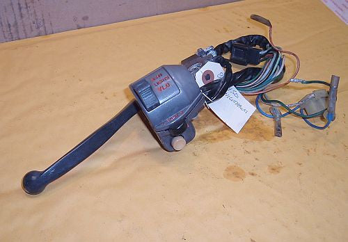 1985 Honda CB450 Nighthawk Left Side Bar Control Turn Signal Switch W Clutch Lever