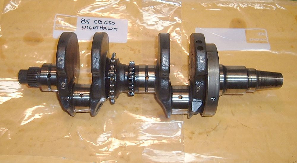 1985 Honda CB450 Nighthawk Crankshaft Crank