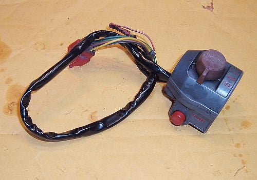 1985 Honda CB450 Nighthawk BAR CONTROL RIGHT SIDE START KILL SWITCH