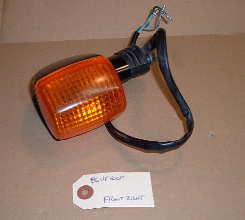 1985 Honda VF500 Interceptor FRONT TURN SIGNAL RIGHT SIDE