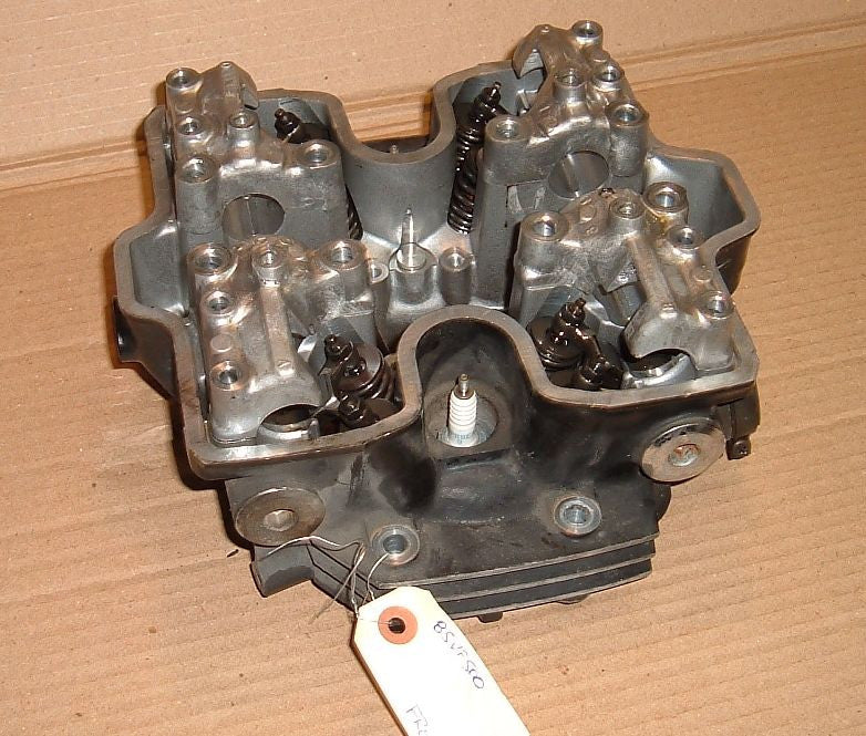 1985 Honda VF500 Interceptor FRONT CYLINDER HEAD INCLUDES VALVES