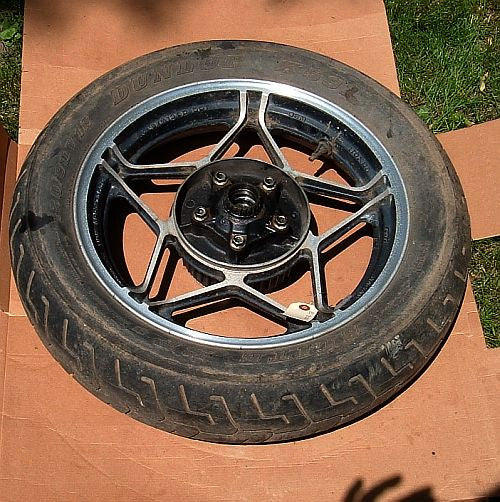 1983 Honda CB550 Nighthawk REAR WHEEL