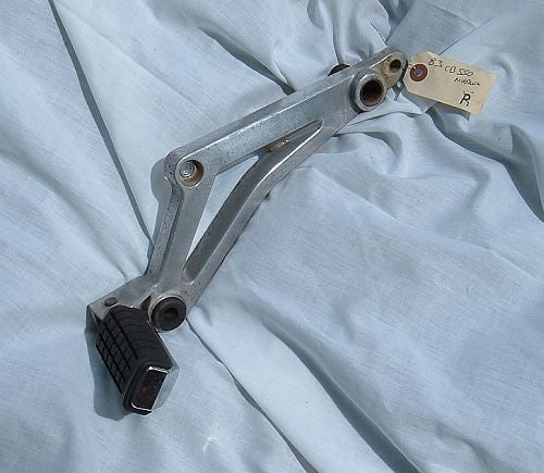 1983 Honda CB550 Nighthawk BUDDY PEG W HOLDER RIGHT SIDE
