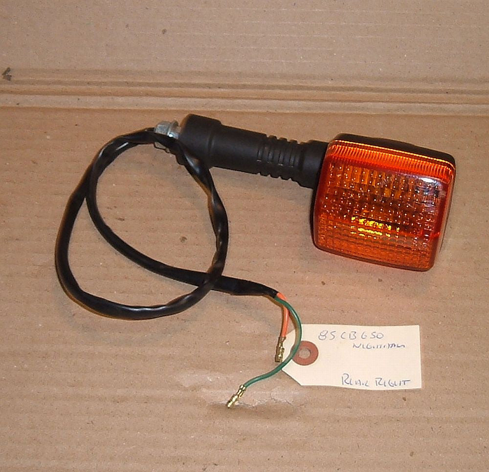 1985 Honda CB650 Nighthawk Rear Turn signal Directional Right R