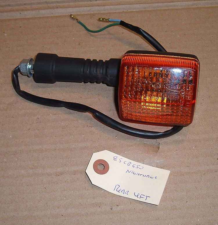 1985 Honda CB650 Nighthawk Rear Turn Signal Directional Letf Side L