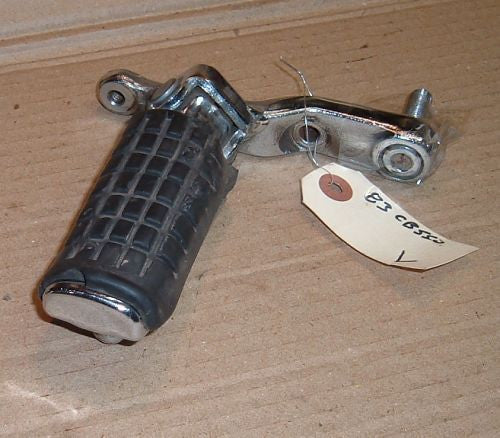 1983 Honda CB550 Nighthawk LEFT SIDE MAIN STEP FOOT PEG 83