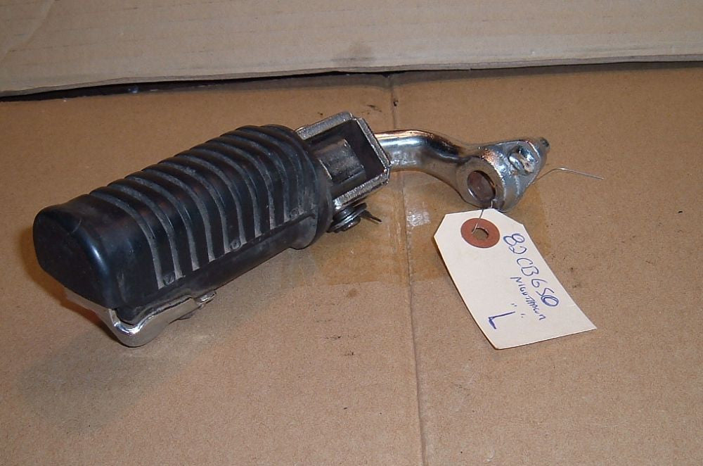 1982 Honda CB650 Nighthawk Foot Peg Step Left L 82