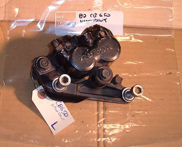 1982 Honda CB650 Nighthawk Front Brake Caliper Left L
