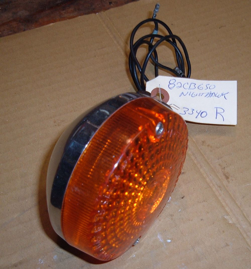1982 Honda CB650 Nighthawk Right Front Turn Signal R