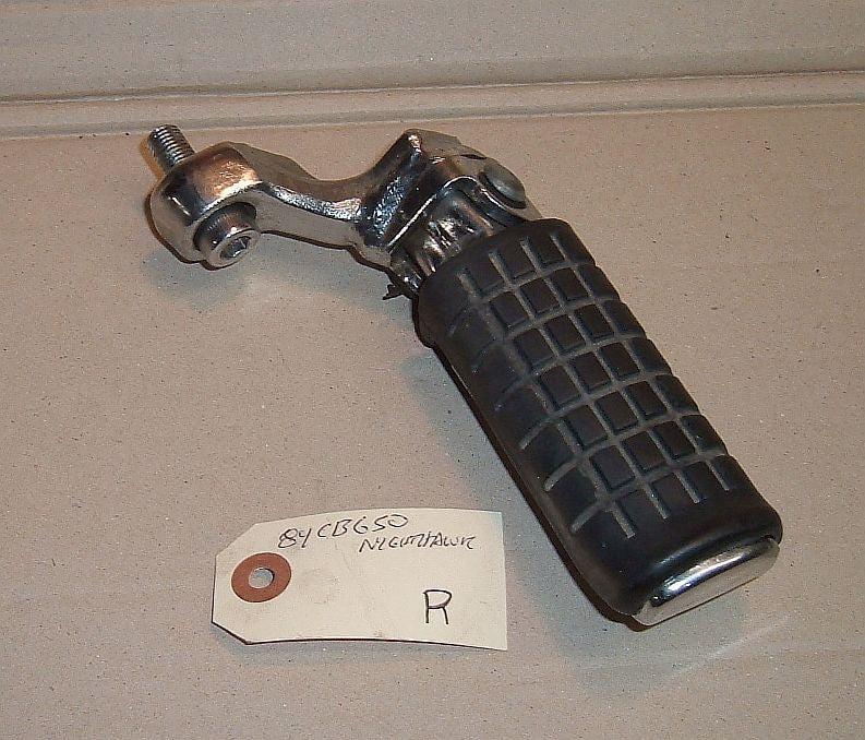 1984 Honda CB650 Nighthawk Foot Peg Step Right Side R