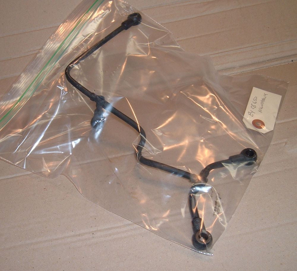 1984 Honda CB650 Nighthawk Oil Feed Pipe Tube