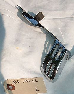 1983 Honda GL1100 Goldwing  CHROME GUARD PLATE STAY LEFT SIDE 80 81 82 83